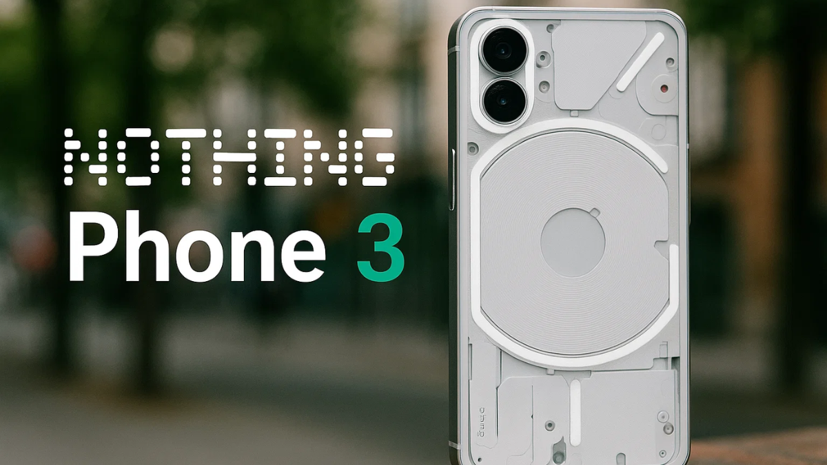 Nothing Phone 3 Design LEAKED: You Won’t Believe This New Look!