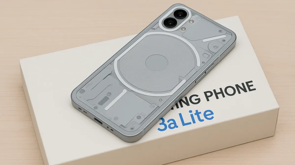 Nothing Phone 3a Lite: Affordable Innovation with Sleek Design and Smart Performance